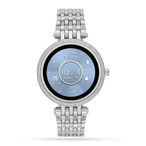 michael kors smartwatch mkt5126|Gen 5E Darci Pavé Silver.